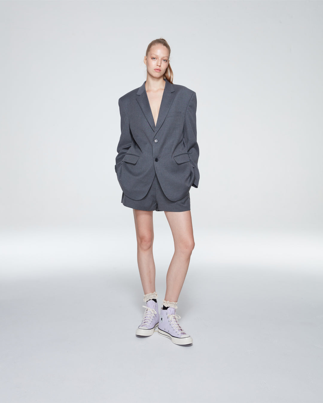 WORKWEAR GREY BLAZER