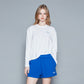 CASAa SERVICE LONG SLEEVES TOP (WHITE)