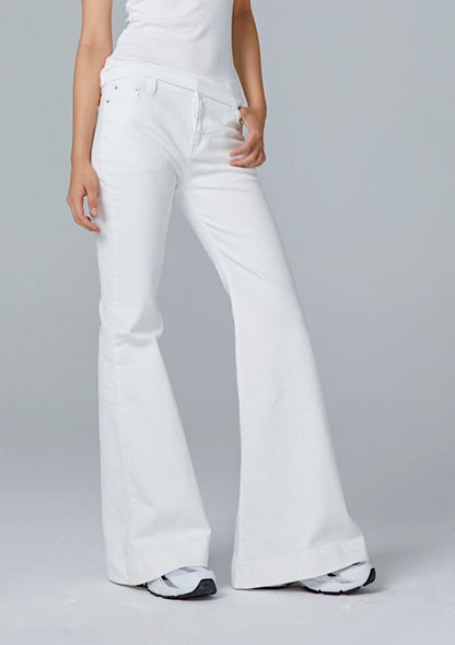 FLARED JEANS (WHITE)