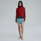 KNITTED PULLOVER (RED)