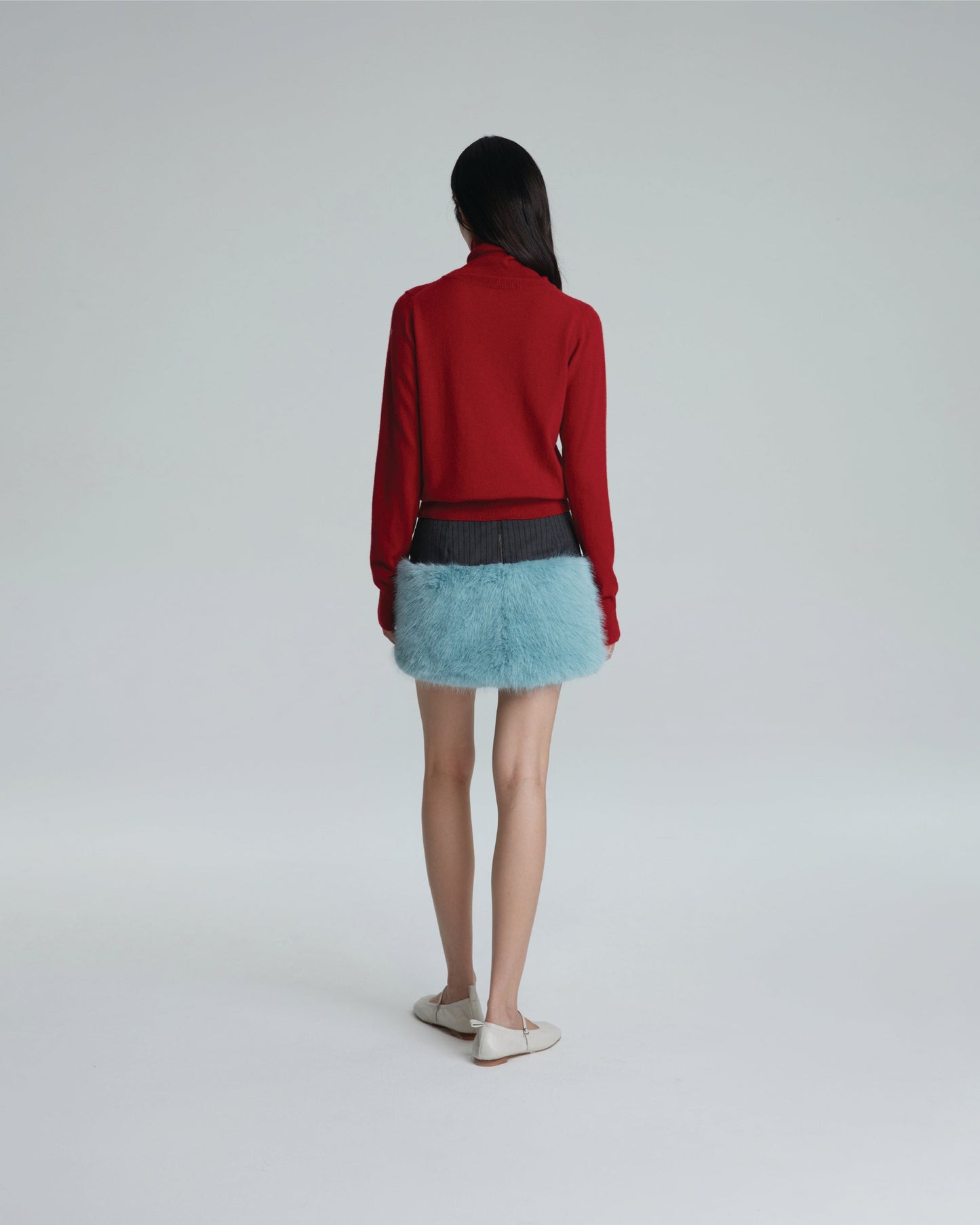 KNITTED PULLOVER (RED)