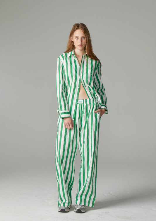 BIG STRIPE PJ SHIRT