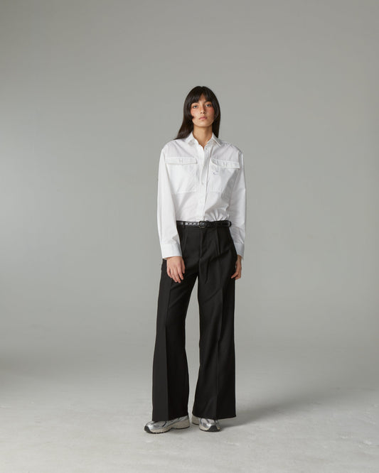 LOW RISE TROUSERS