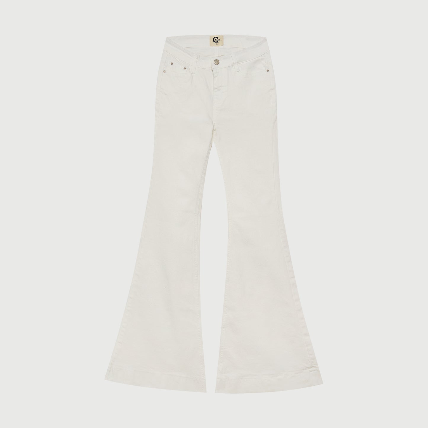 FLARED JEANS (WHITE)