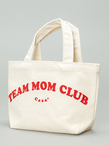 TEAM MOM CLUB TOTE BAG