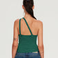 ONE SHOULDER TOP (GREEN)