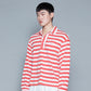 POLO STRIPE RED TOP (MEN)