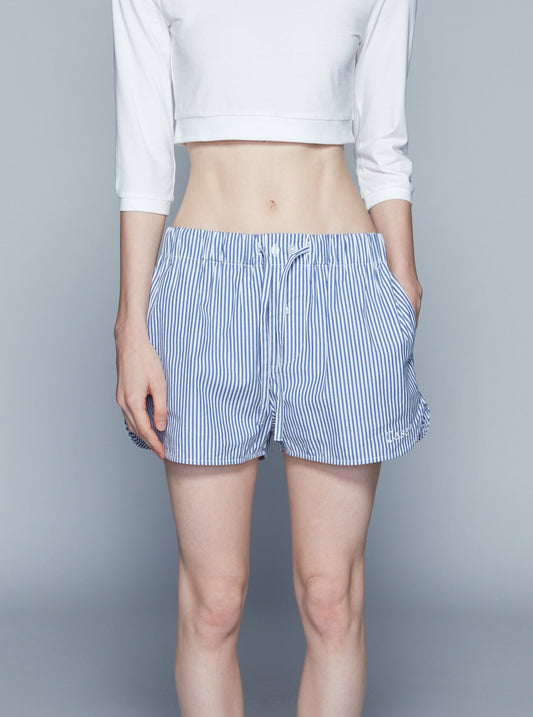 STRIPE PJ SHORTS