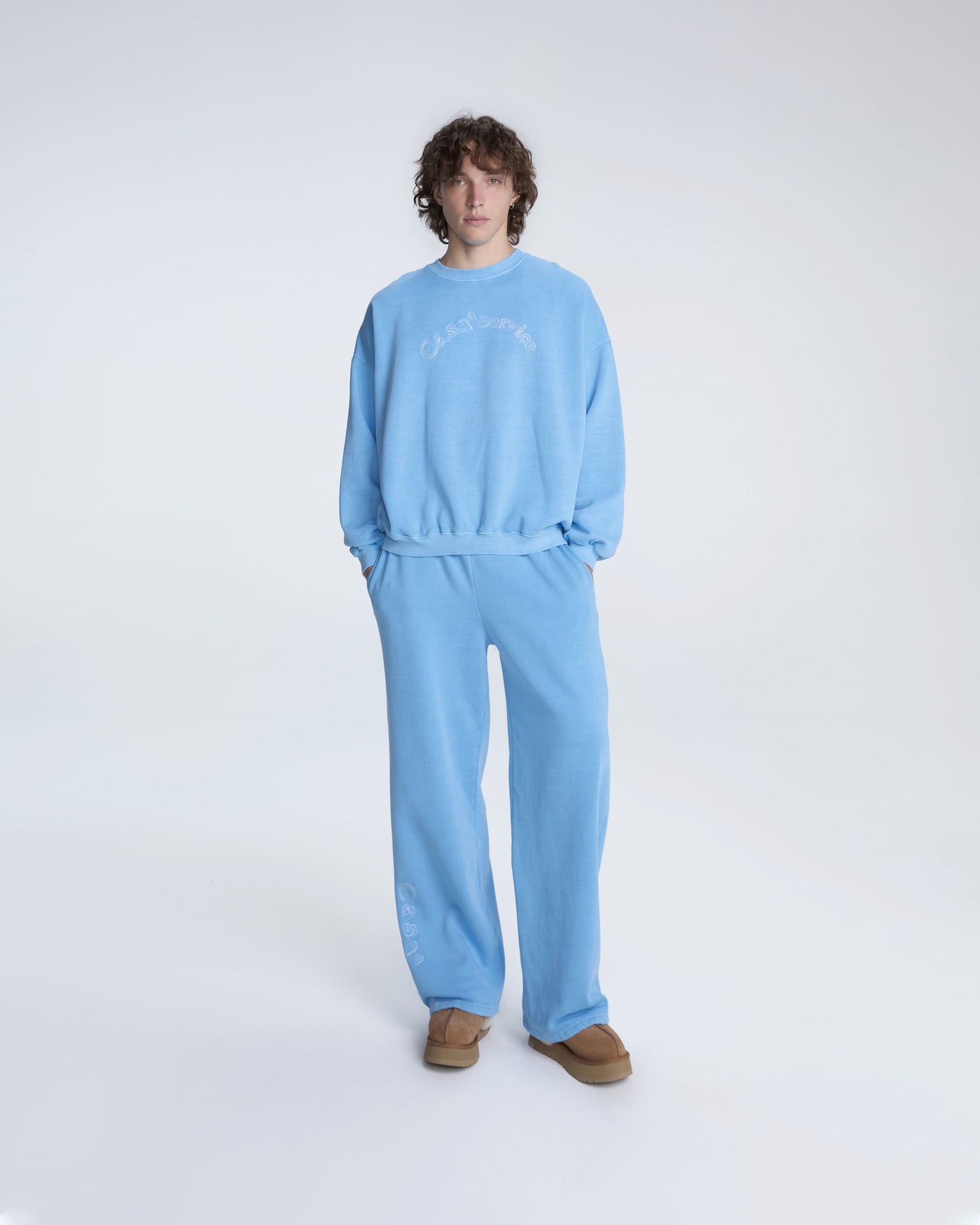 CASAA SERVICE SWEATPANTS (BRIGHT BLUE)