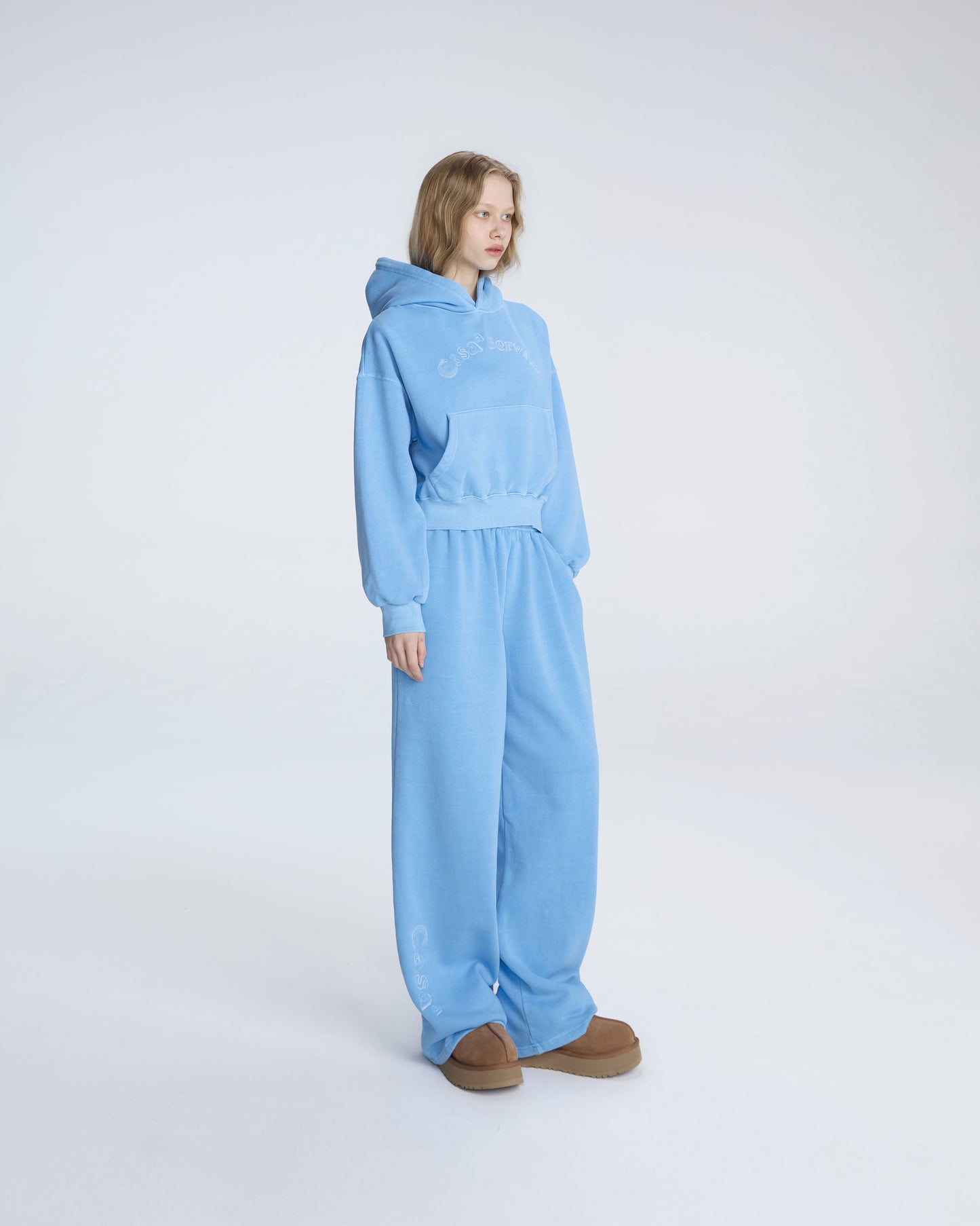 CASAA SERVICE HOODIE (BRIGHT BLUE)