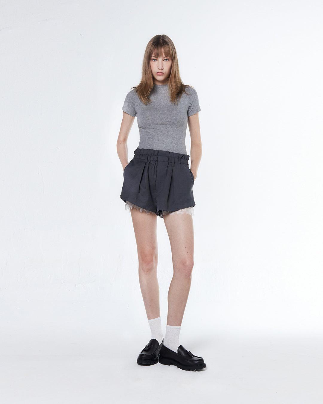 WORKWEAR SHORTS (GREY)