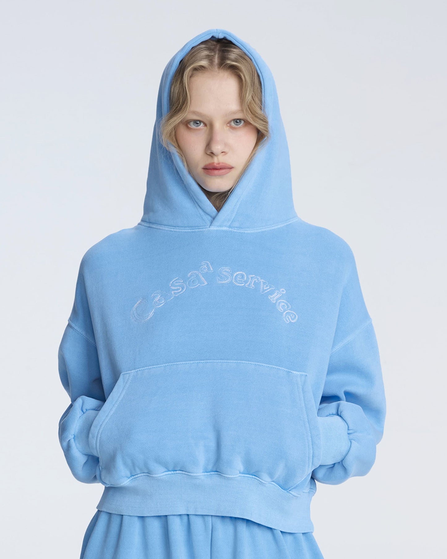 CASAA SERVICE HOODIE (BRIGHT BLUE)